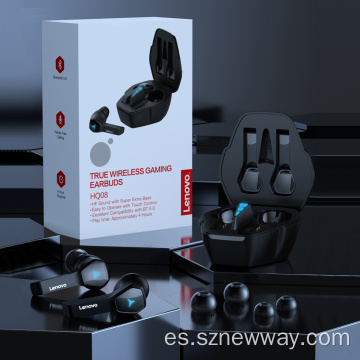 Auriculares Bluetooth para juegos inalámbricos Lenovo HQ08 en la oreja